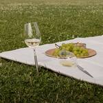Outdoor Wine Glasses with Stainless Steel Stems for Soil or Sand