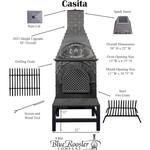 Outdoor Wood-Burning Fireplace, Pizza Oven, Grill, and Chiminea