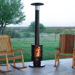 Outdoor Wood Pellet-Fueled Patio Heater - 70,000 BTUs