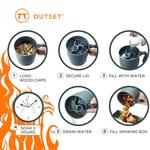 Outset Wood Chip Soaker