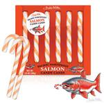 Pacific Northwest Salmon Candy Canes