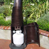 Palm Tree Patio Heater and Mister - Year Round Comfort!