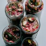 Pamela Anderson's Spicy Rose Dill Pickles