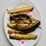 Pamela Anderson's Spicy Rose Dill Pickles