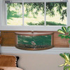 Panoramic In-House Window Bird Feeder With One-Way Mirror