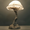 Paper Mache Mushroom Lamp