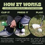 Par for the Course Hidden Golf Ball Dropper Clip