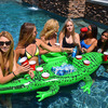 Party Gator - Giant Inflatable Alligator w/ Built-In Cooler and Cupholders