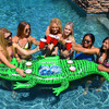 Party Gator - Giant Inflatable Alligator w/ Built-In Cooler and Cupholders