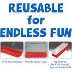Party Ice Luge Mold - Race Chilled Shots Down the Icy Slope!