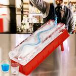 Party Ice Luge Mold - Race Chilled Shots Down the Icy Slope!