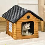PawHut Heated Cat Cottage