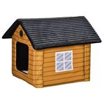 PawHut Heated Cat Cottage
