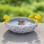 Peanuts Snoopy Bird Feeder and Woodstock Bird Bath