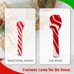 Peppermint Candy Cane Spoons