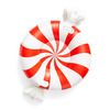 Peppermint Twist Candy Snow Tube