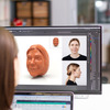 Personalized 3D Face Chocolate Egg