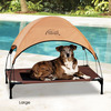 Pet Lounger With Sun-Shielding Canopy