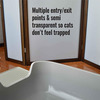 PetFusion ModestCat - Stylish Litter Box Privacy Screen