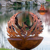 Phoenix Rising Fire Pit Sphere
