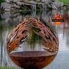 Phoenix Rising Fire Pit Sphere