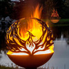 Phoenix Rising Fire Pit Sphere