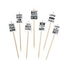 Picket Sign Cocktail Picks