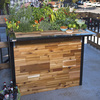 Plant-A-Bar - Wooden Outdoor Bar And Planter