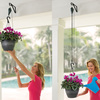 Plant Caddie Pulley System For Hanging Plants, Bird Feeders, and More
