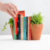 Plant Pot Living Bookends