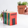 Plant Pot Living Bookends