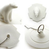 Polar Bear Drain Stopper