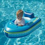 PoolCandy Inflatable Motorized Baby/Toddler Boat with Remote Control