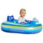 PoolCandy Inflatable Motorized Baby/Toddler Boat with Remote Control