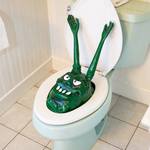 Pop-Up Toilet Monster Prank