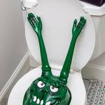 Pop-Up Toilet Monster Prank