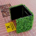 PorchPal - Anti-Theft Package Delivery Drop Box / Faux Hedge