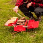 Portable Charcoal Grill Toolbox