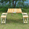 Portable Suitcase Picnic Table