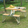 Portable Suitcase Picnic Table