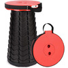 Portable Telescoping Stool w/ Built-In Mobile Charger