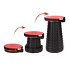 Portable Telescoping Stool w/ Built-In Mobile Charger