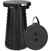 Portable Telescoping Stool w/ Built-In Mobile Charger