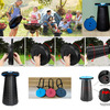 Portable Telescoping Stool w/ Built-In Mobile Charger