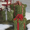 Pre-Lit Boxwood Presents