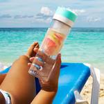 Pressa Bottle - Flavor Infusion Water Bottle w/ Built-In Fruit Squeezer