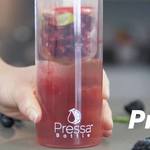Pressa Bottle - Flavor Infusion Water Bottle w/ Built-In Fruit Squeezer