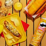 Pringles Pop Dog Hot Dog Buns - Can-Sized and Potato-Based