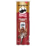 Pringles x Miller Lite Beer-Flavored BBQ Potato Crisps