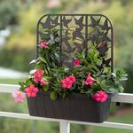 Privacy Trellis Railing Planters